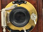 Antique Conley Junior Folding 4 X 5 Dry Plate Camera  1901 Brass Lens Bundle