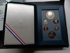 1990-s Us Mint Prestige Proof Set Eisenhower Silver Dollar Box   Coa 6 Coins