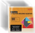 100-pack Gatefold Vinyl Outer Sleeves-12 75  Record Sleeves Outer-clear Profe   