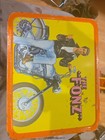 Vintage 1976 Happy Days Classic Metal Lunch Box - No Thermos - 9  X 3  X 6 5 