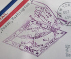 Cover 1928  air Mail Cachet  first Flight New York To Montreal Canada 