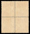 Northern Rhodesia 1938 Kgvi 1  d Carmine-red Block Of Four Mnh  Sg 29  Sc 29 
