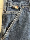 Carhartt Fr Cat 2 Carpenter s Jeans Sz 46x32 Dark Wash Actual 44x31