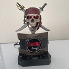 Disney Pirates Of The Caribbean Radio Alarm Clock 2007 Animated Works 