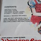 Vintage Childrens Weaving Loom Set Colonial Yarn Products