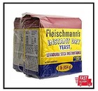 2-pack Fleischmann s Instant Dry Yeast For Oven Or Bread Machines  1 Lb 