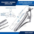 Polansky Veterinary Speculum 17   43cm  Ranch Equine Instruments German Grade