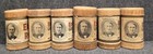 Edison Phonographs Cylinder Records  lids Do Not Match The Records  Lot Of 6