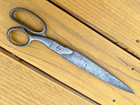 Vintage Ridgely Molybdenum 12 5 Inch Tailor Sewing Scissors No  000