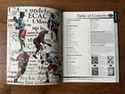 Vintage 2003 Umass Lacrosse Media Guide Program