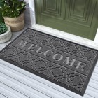 Welcome Door Mat 29 5 x17  Heavy Duty Non-slip Floor Mat Rug For Home Entrance