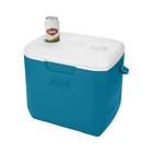 Coleman 2160830 Personal Cooler  30 Qt  Plastic  Blue white
