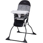 Simple Fold High Chair Adjustable Tray Travel Friendly Easy Clean Secure Harness