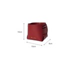 Desktop Storage Basket Sundry Key Organizer Box Pen Holder Leather Cutting Die