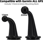 Friction Mount For Garmin Gps Drivesmart 86 Nuvi Drive Dezl Otr Overlander      