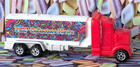 Pez Hauler W  Groovy Psychedelic Custom Pez Collectors News Graphic