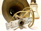 1920s Double Ceiling Light Fixture With Hardware