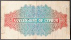 Cyprus P20a Shilling Vf Details