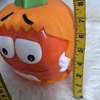 M m   s Candy Orange Halloween Pumpkin Plastic Candy Dish Bowl Bucket 