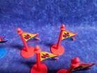 1983 Crossbows And Catapults Game No  5610 5ea Blue   Red Flags