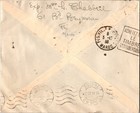 1938 Casablanca Morocco Brown Stamps Airmail Cover To Tunis Tunisia