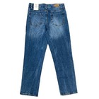 Jordache Girls Blue Stretch Cotton Straight High Rise Girlfriend Jeans Size 12