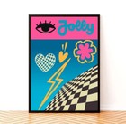 Vintage 90 s Rave Inspired Poster   Disco Dance Floor Ecstasy   90 s Rave Flyers
