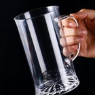24oz Plastic Beer Mugs With Handle Set Of 2 Reusable Clear Beer Stein Drinkin   
