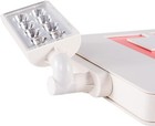 Led Red Exit Sign Emergency Light   hi Output Compact Combo Ul Listed Battery