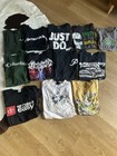 26 Vintage Mixed Graphic T Shirts Lot   Band  Metallica  Nascar   Sports L  Xl m