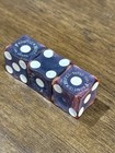 Frontier Hotel   Casino 3 Of Casino Used Dice Vintage Las Vegas  Nevada Rare
