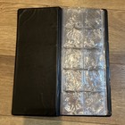 80 Pocket H e  Harris Coin Album 2x2 Holder Casino Token Storage Folder Whitman