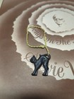 Vintage Black Cat Wine Charm 1960 s Zimmermann Graeff Wine Zell Mosel Germany