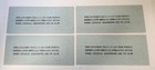 Vintage Disneyland Complimentary  4  Adult Main Gate Admission Tickets Unused