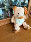 Ty Pluffies - Corkscrew The Pig 11  - Nwmts Stuffed Plush Tylux  Animal Toy