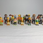 Lot Of 27 Playmobil People Characters Figures Toys Men Women Children Costumes