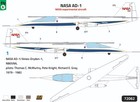 Fly 72062 1 72 Nasa Ad-1 Plastic Kit