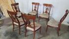 Ethan Allen British Classic Cherry Dining Room Chairs Set