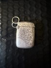 Victorian Sterling Silver Chatelaine Match Safe   Vesta Case English Hallmark