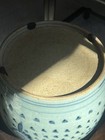 Antique Chinese Blue   White Porcelain Ginger Jar Qing Dynasty C 1880