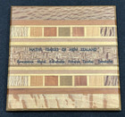 Vintage Native Timbers Of New Zealand Coaster - 6 Types Of Wood - 4 1 8  Square