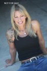 Lori Fetrick 8x10 Photo Ice From American Gladiators Tv Show 1990 s Uniform Hot