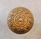 Antique Corbin L-10300 Cast Brass Bronze 1875 Ornate Victorian Door Knob