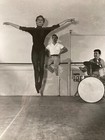 Zizi Jeanmaire Ballet Ballerina Photo French Dancer Roland Petit In Back 1950   s