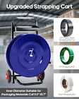 Blue Heavy Duty Strapping Dispenser Banding Cart For Pet Strapping Roll pp Strap