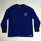 Polo Ralph Lauren Blue Knit Thermal Crew Neck Long Sleeve Shirt Mens 2xl New
