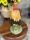 Vintage Rooster Chicken Figurine  Country Farm Decoration Decor