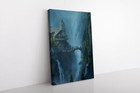 Rivendell Painting Print Lord Of The Rings Lotr Framed Canvas Wall Art Print