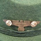 Military Reichsadler  lrg  Wi  Wreath   Iron Cross Military oktobertfest Hat Pin
