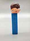 Vintage Boy Brown Hair Pez Dispenser  Blue No Feet - 3 942 683 Made In Austria 